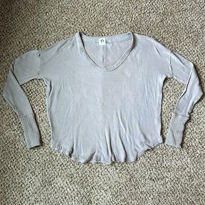 Free People super soft long-sleeved shirt small